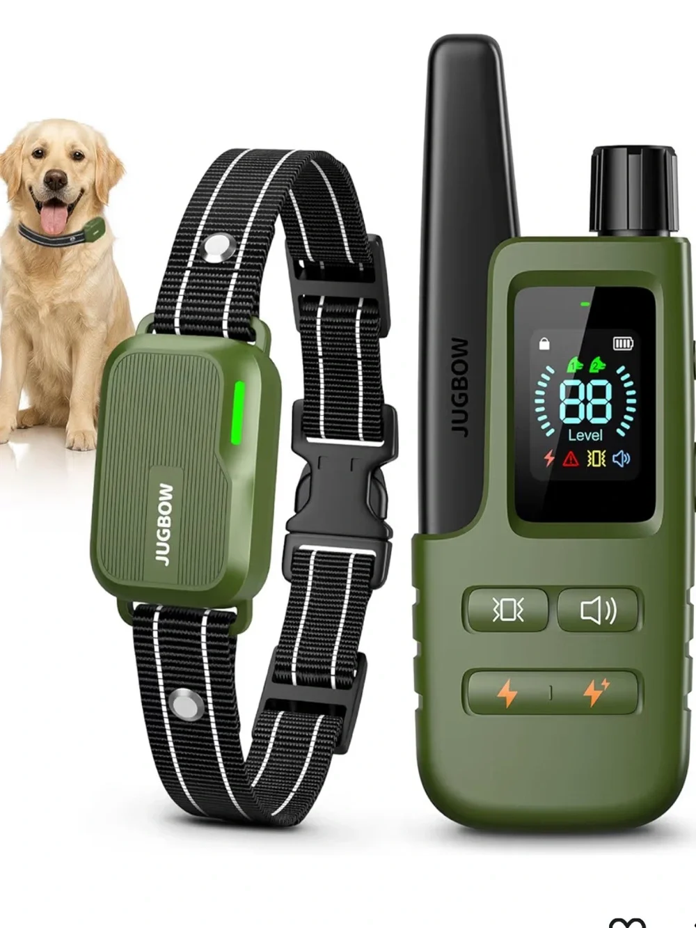 Jugbow dog training collar NEW